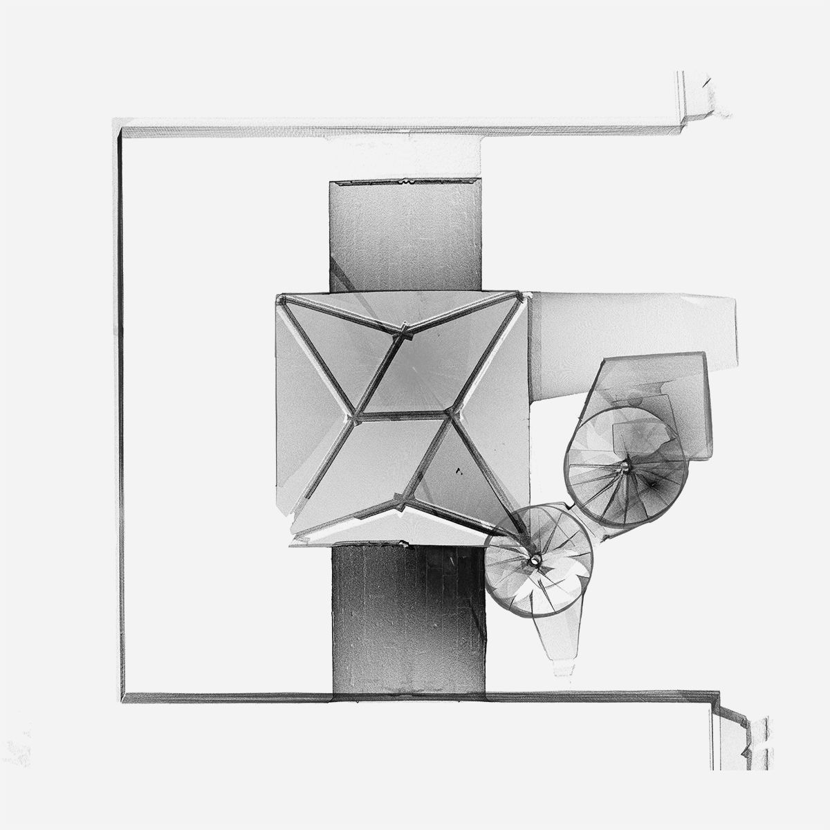 Deckenspiegel des Turms der St. Martins Kirche