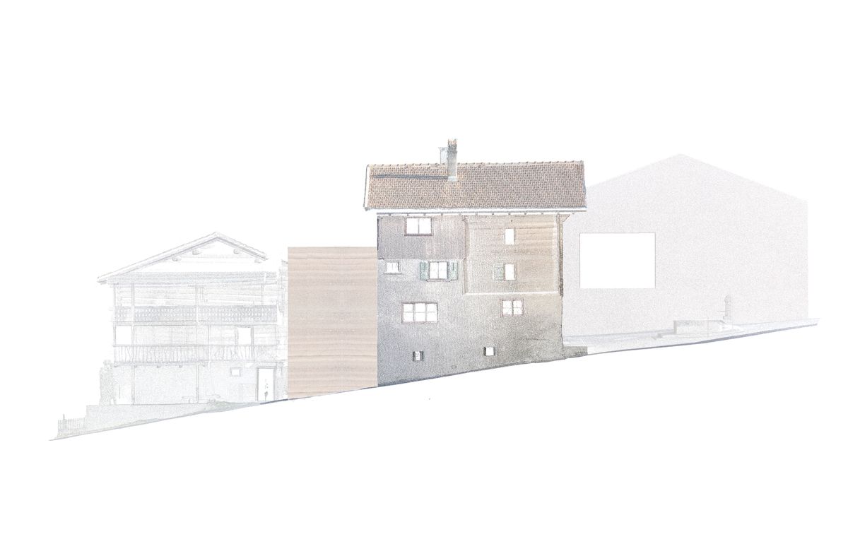 Ansicht von der Strassenseite